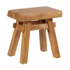 HOLZ HOCKER "VINTAGE 40" | Hartholz, 43x45 cm (HxB) | Produktbild-Vorschau 1
