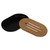 A black soap dish with a bamboo lid. Voir les images du produit