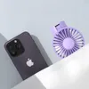 USB ventilátor Tichý mini stolní ruční ventilátor 5000 mAh Náhled obrázku produktu 12
