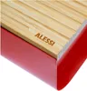 Alessi BG03 R Mattina Brotkasten, Stahl, Bambusholz, rot, Produktbild-Vorschau 7