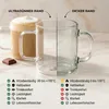 Wilmax Tee- und Kaffeegläser mit Henkel | 6er-Set Gläser Produktbild-Vorschau 6