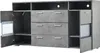 Credenza Merax lucida con LED e ante in acrilico, Anteprima dell’immagine prodotto 6