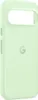 A light green phone case with a Google logo embossed on it. Produktbild-Vorschau