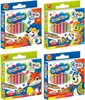 Four boxes of Bambino crayons, each featuring a cartoon animal character. Anteprima dell’immagine prodotto