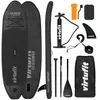 VirtuFit Supboard Ocean 275 x 78 x 15 cm Nero incl. Anteprima dell’immagine prodotto 1