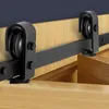 VEVOR Schiebetürsystem für faltbare Schiebetüren, 132 cm Produktbild-Vorschau 1