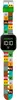A digital watch with a Minecraft-themed strap displayed against a white background. Produktbild-Vorschau