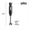 Braun MultiQuick 5 Pro 0,6 l Pürierstab 1000 W Schwarz, Produktbild-Vorschau 10