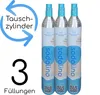 CO2-Zylinder | 3 x 425g (Füllung) | Tauschaktion voll gegen Produktbild-Vorschau 1