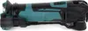 A side view of a teal and black oscillating multi-tool. Produktbild-Vorschau