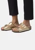 Birkenstock Mules Arizona doré pour femme Voir les images du produit 30