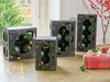Weihnachtskugeln Glas 10cm 4 Stück - Piniengrün Produktbild-Vorschau 2