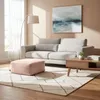 Domarex Sitzpouf 45x45x25 cm, Polsterstoff, rutschfest, Produktbild-Vorschau 3