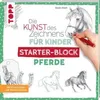 Die Kunst des Zeichnens für Kinder Starter-Block - Pferde Voir les images du produit 1