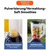 Hochleistungsmixer 300W Standmixer Haushaltsgerät, 1,5L PC Produktbild-Vorschau 3