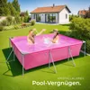 Swimming Pool Summertime rechteckig solider Stahlrahmen Produktbild-Vorschau 7