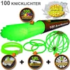 100 grüne Arm-Knicklichter incl. 100 TopFlex, zwei 3fach Produktbild-Vorschau 2