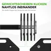 Tunturi Rapid Verstellbare Kurzhantel – Einzelsatz 53 kg – Produktbild-Vorschau 9