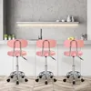 FCH Drehhocker Mit Rückenlehne Rollhocker höhenverstellbar Produktbild-Vorschau 7