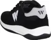 Wellbe Sydney Herren-Sneaker, Black/White, Leder/Textil, Produktbild-Vorschau 5