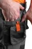 NEO TOOLS Pánske krátke pracovné nohavice s opaskom, 100% Náhľad obrázku produktu 4