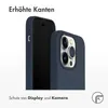 Accezz Liquid Silikoncase iPhone 14 Pro - Dunkelblau Produktbild-Vorschau 4