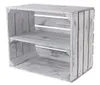 2 Holzkisten Vintage/ NEU / 50x40x30 cm / stapelbare Produktbild-Vorschau 2