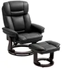 Fauteuil relax HOMCOM avec repose-pieds, fauteuil TV Voir les images du produit 1