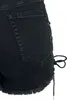 Urban Classics Hotpant Damen Ladies Highwaist Denim Lace Up Produktbild-Vorschau 9