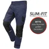 Qualitex Bundhose "iND" blau/schwarz 98 Produktbild-Vorschau 3