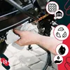 KOTARBAU® Panni per la pulizia in cotone bianco 10kg Anteprima dell’immagine prodotto 4