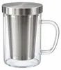 Glazen theepot met filter en deksel, 400 ml, gemaakt van Productafbeelding-voorbeeld 2