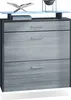 Vladon Schuhschrank Malea, Anthrazit matt/Avola-Anthrazit Produktbild-Vorschau 1