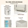 Puluomis Mini réfrigérateur 10 L, glacière et réfrigérateur Voir les images du produit 8