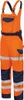 VIZWELL Warnschutz Latzhose VWTC 115 Gr. 64 orange Produktbild-Vorschau 1