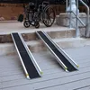 Aluminiumrampe Teleskop Rampe 2er Set Auffahrrampe Produktbild-Vorschau 2