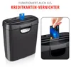 Documentvernietiger, shredder voor papier en creditcards, Productafbeelding-voorbeeld 7