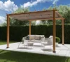 Hliníková pergola Florida 11x11 světle hnědá HxŠxV Náhled obrázku produktu 18