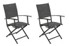 Merxx Gartensessel Florenz 2er Set, klappbar - Produktbild-Vorschau 1