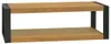 vidaXL Wand-Badregal 110x45x35 cm Massivholz Teak Produktbild-Vorschau 6