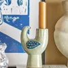 Portacandele Trudy, blu, gres porcellanato Anteprima dell’immagine prodotto 7