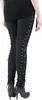 Vixxsin Leggings M Schwarz Corset Leggings Produktbild-Vorschau 4