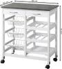Kesper Küchenwagen 66x36x76 cm Servierwagen mit Schubladen Produktbild-Vorschau 3