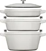 Set di pentole Staub, 3 pezzi | rotonde | in ghisa | Anteprima dell’immagine prodotto 1