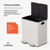 Klarstein 40 L odpadkový kôš s moderným dizajnom s 2x20 L Náhľad obrázku produktu 5