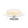 Relaxdays Tortenplatte mit Fuß, 2er Set, drehbar, ∅ 30 cm, Produktbild-Vorschau 6