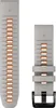 Garmin 010-13280-02 Quickfit Silikonband 22 mm Nebelgrau/Glutorange 1