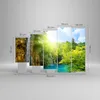Bilder auf glas - Wasserfall Forrest Himmel - 150x100cm - Produktbild-Vorschau 3