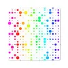 MuchoWow® Mauspad Mousepad Regenbogen - Muster - Konfetti - Produktbild-Vorschau 1