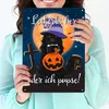 Leckerlis her oder ich pupse Halloween Metallschild XXL in Produktbild-Vorschau 3